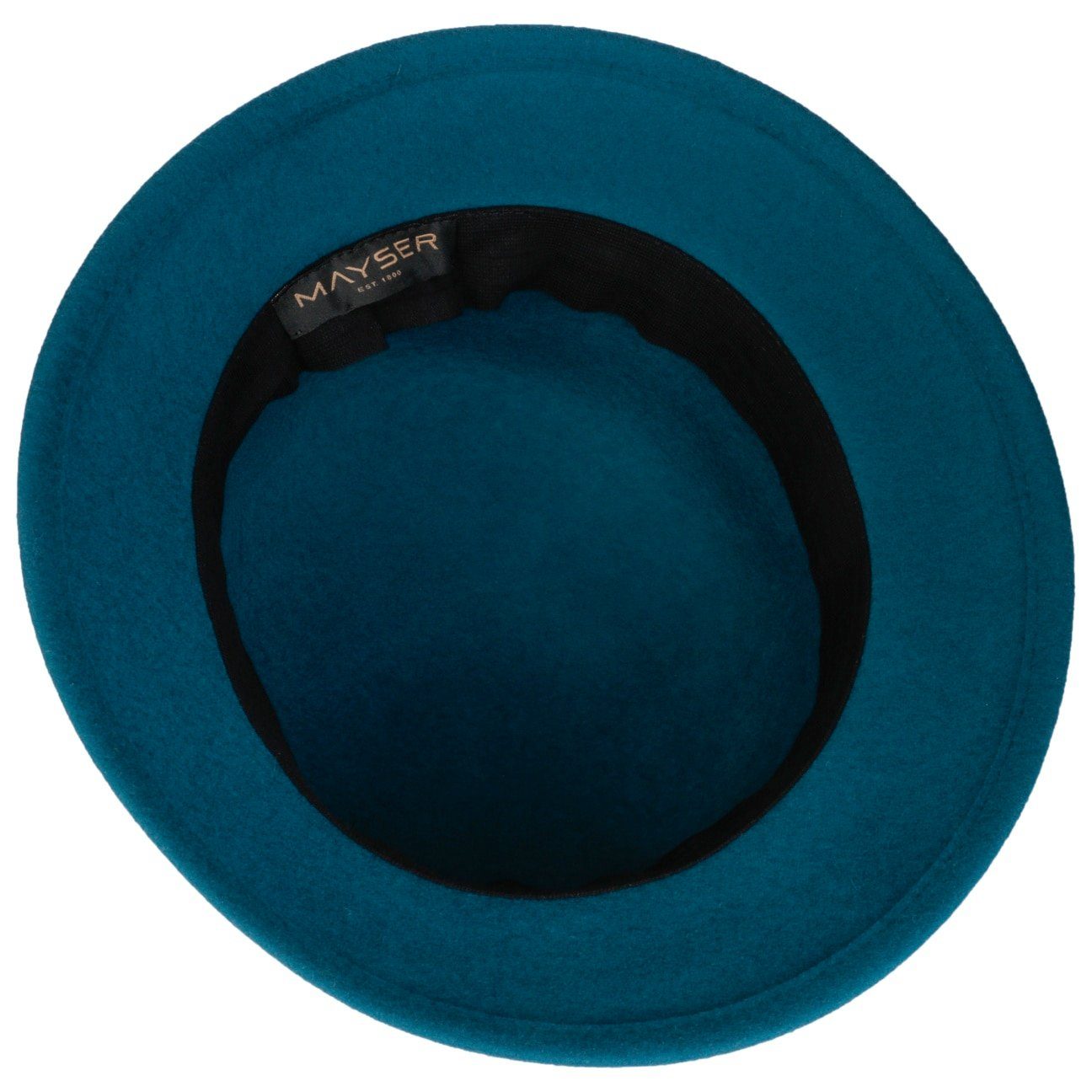 Mayser Filzhut (1-St) Wollfilzhut mit Lederband, Made in the EU