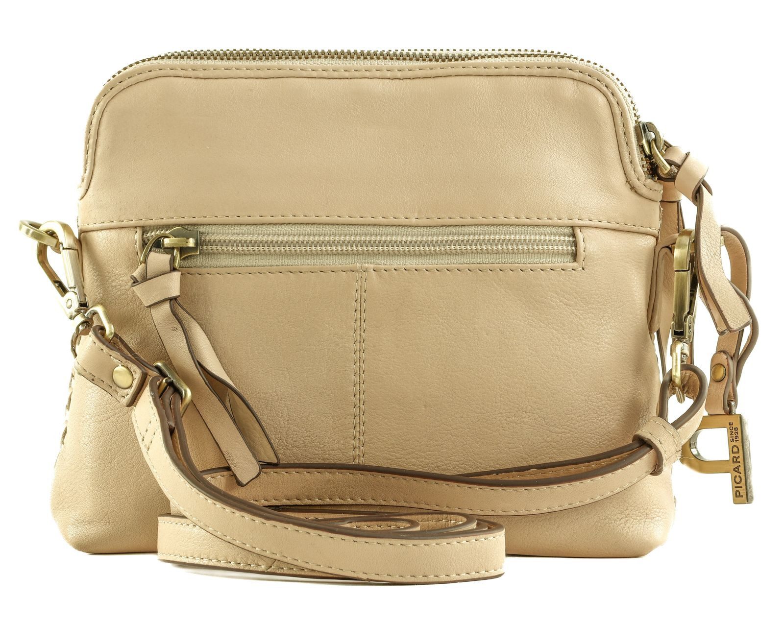 Picard Schultertasche Shoulderbag, aus echtem Rindsleder
