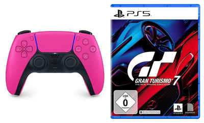 Playstation Playstation 5 Controller + Gran Turismo 7 PS5 Spiel - PlayStation 5-Controller (DualSense Wireless-Controller)