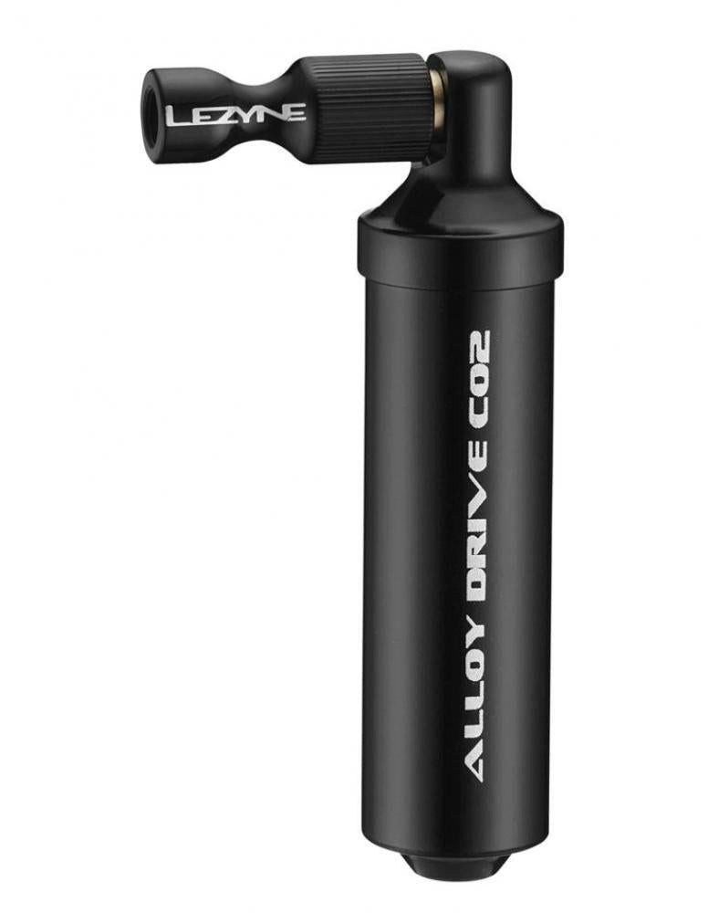 Lezyne Fahrradpumpe LEZYNE, Pumpen, High-End Kartuschenpumpe, ALLOY DRIVE CO2, schwarz, Al