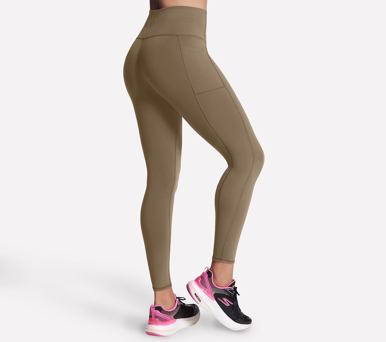 Skechers Leggings Women's High Waisted Legging mit Handytasche, atmungsaktives Material, schnell trocknend – Bild 3 von 4