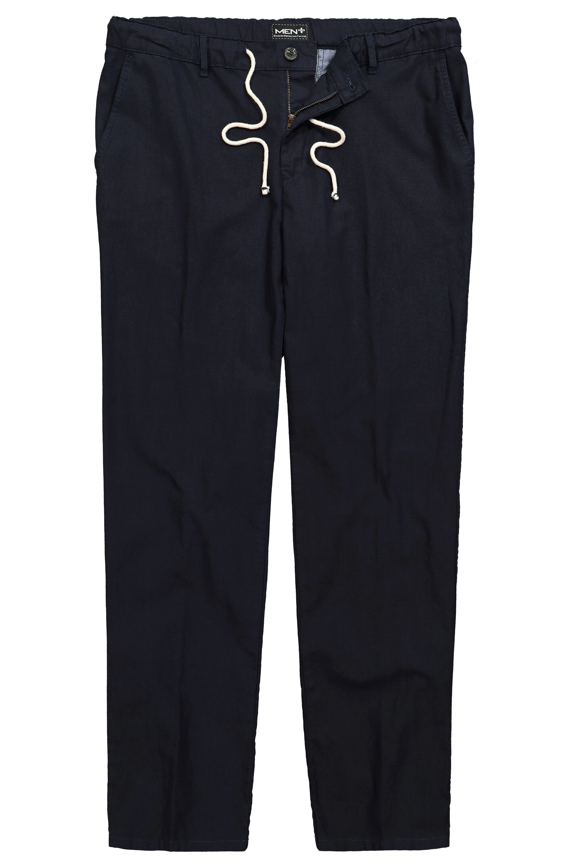 Men Plus Schlupfhose Men+ Leinenmix-Hose Relaxed günstig online kaufen