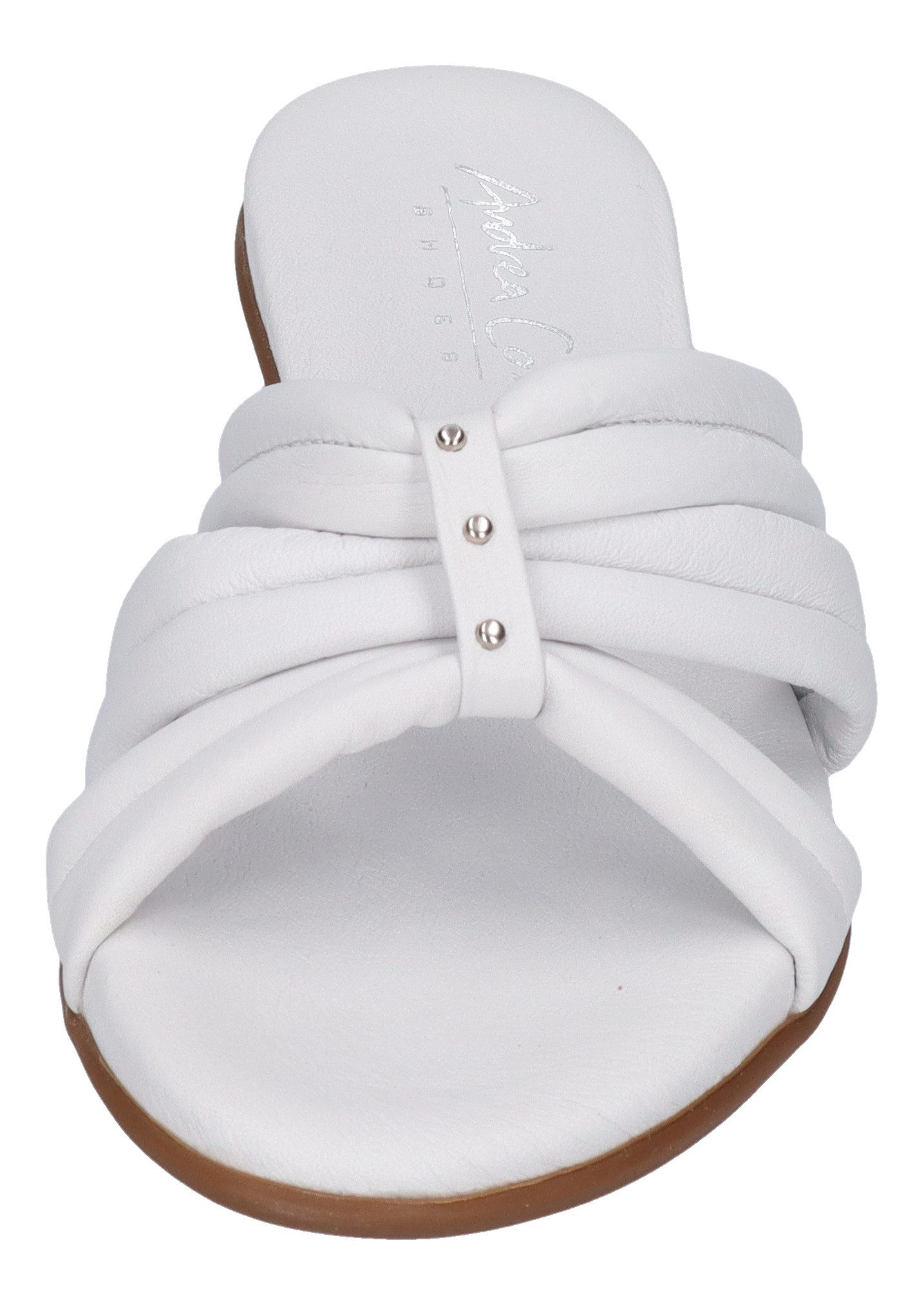 Andrea Conti 0459023 Pantolette weiß