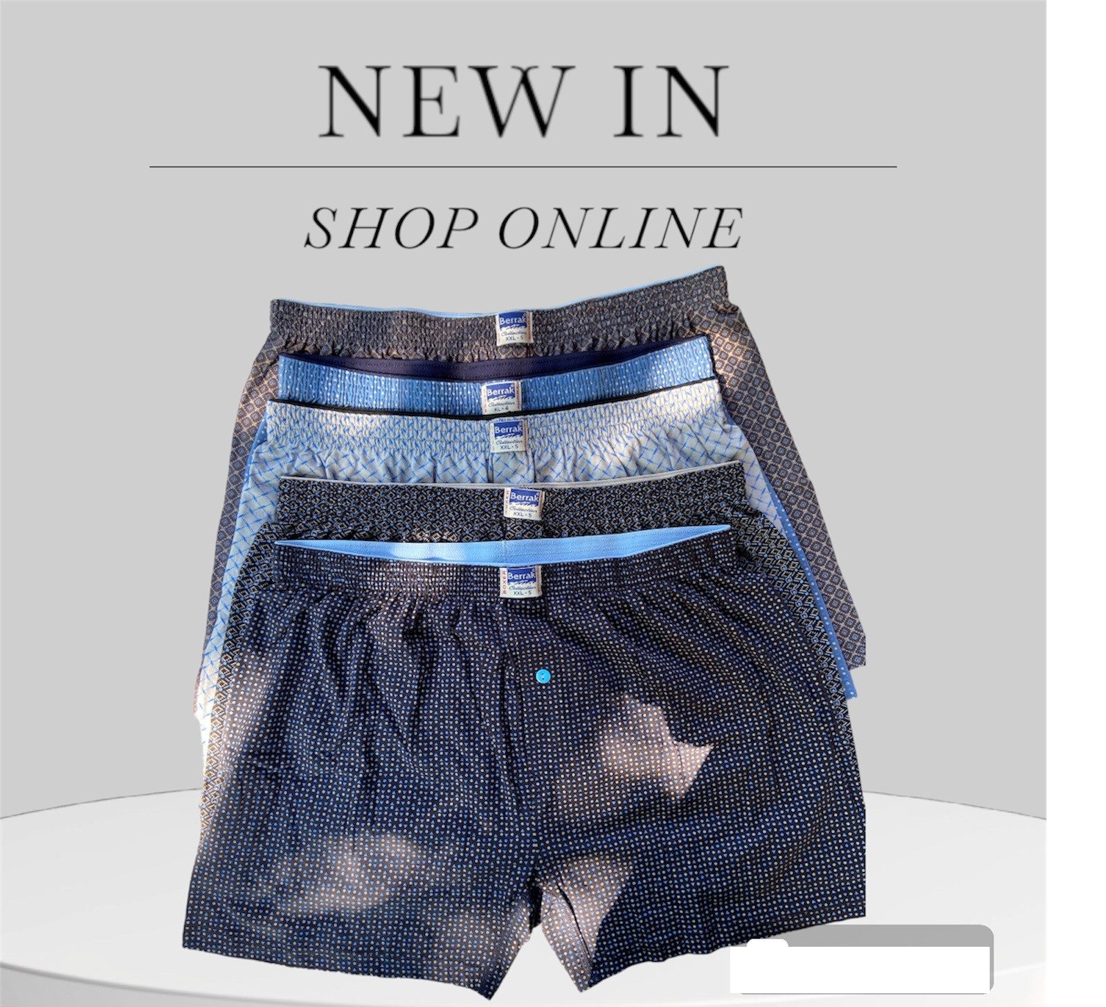 DDOnlineShop Boxershorts Herren Unterhosen Slips (Packung,Spar-Set, 5-St., 5er-Pack) Gr.M L XL XXL XXXL Premium Qualität A1054