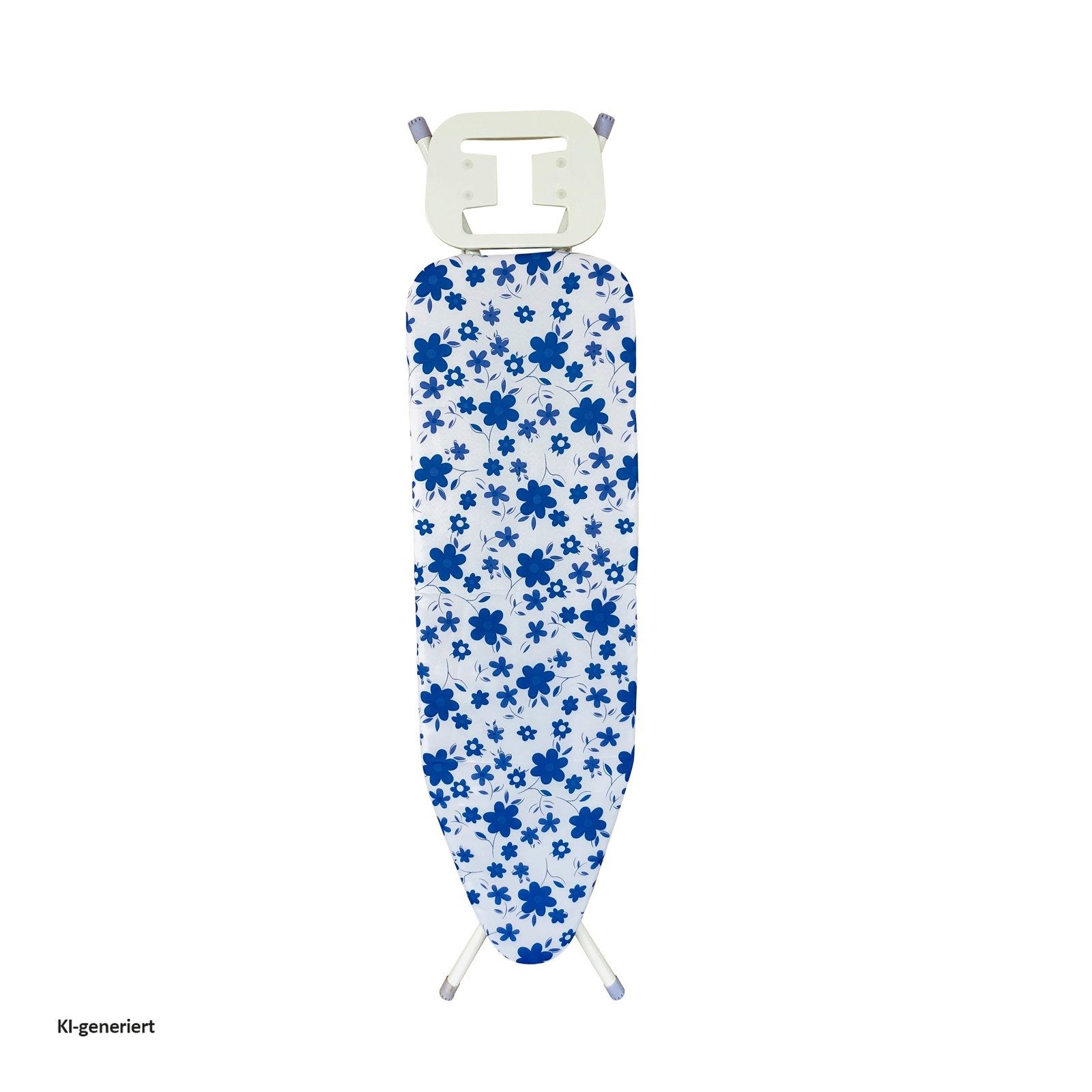 HTI-Line Bügelbrett Bügelbrett Ilona Blau, Bügelfläche 110x33 cm, Bügeltisch mit Bügeleisenablage