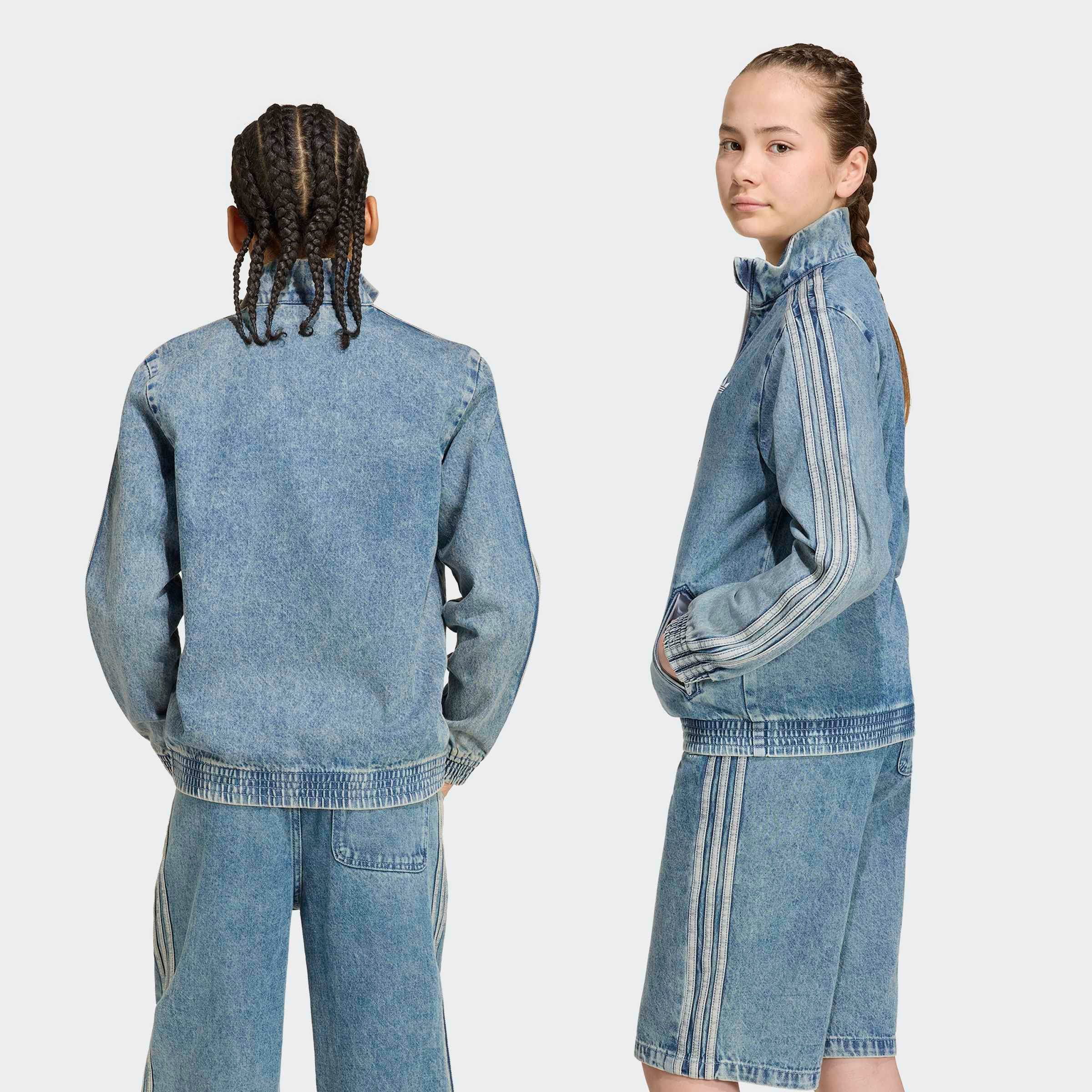 adidas Originals Outdoorjacke FIREBIRD ORIGINALS, DENIM, LOCKER GESCHNITTEN