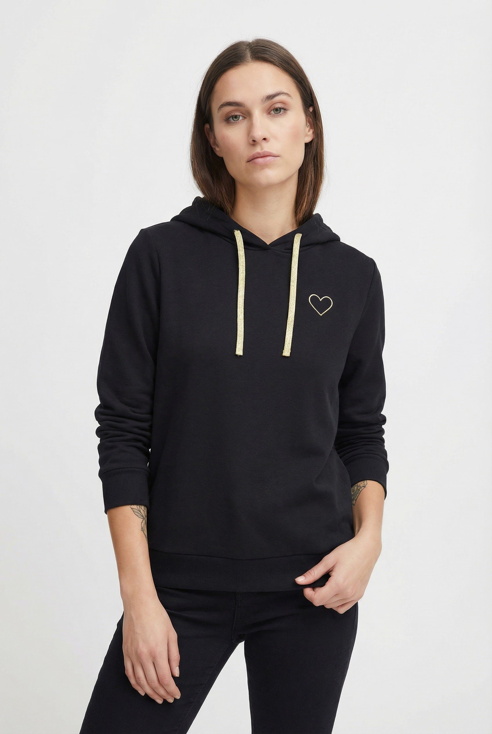 ONLY CARMAKOMA Kapuzensweatshirt CARNOLI L/S HEART HOOD SWT NOOS