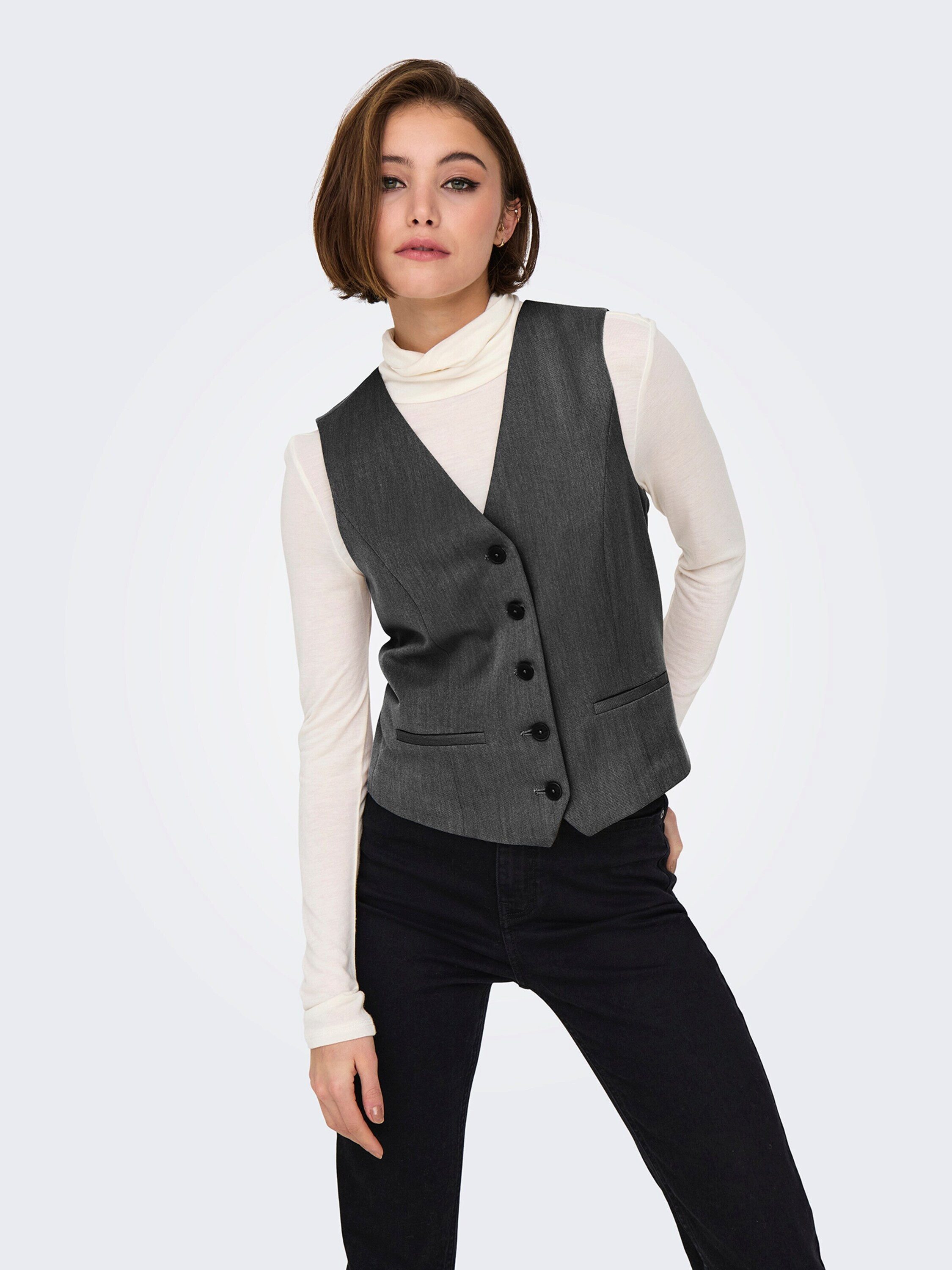 ONLY Anzugweste (1-tlg) Plain/ohne Details