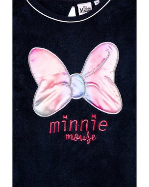 Disney Minnie Mouse Hoodie Mädchen Plüschpullover Kinderpulli Gr. 98 - 128 cm