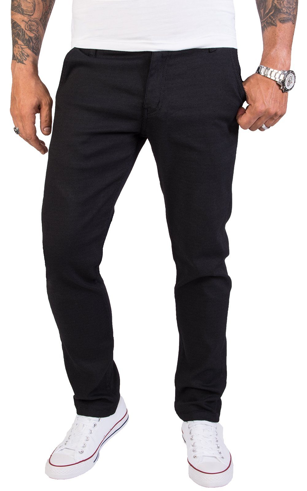 Rock Creek Chinohose Herren Slim Fit Chinohose RC-2154