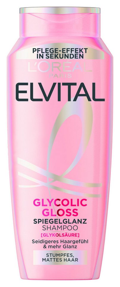 L'ORÉAL PARIS Haarshampoo L'Oréal Paris Elvital Glycolic Gloss Shampoo 6er Packung