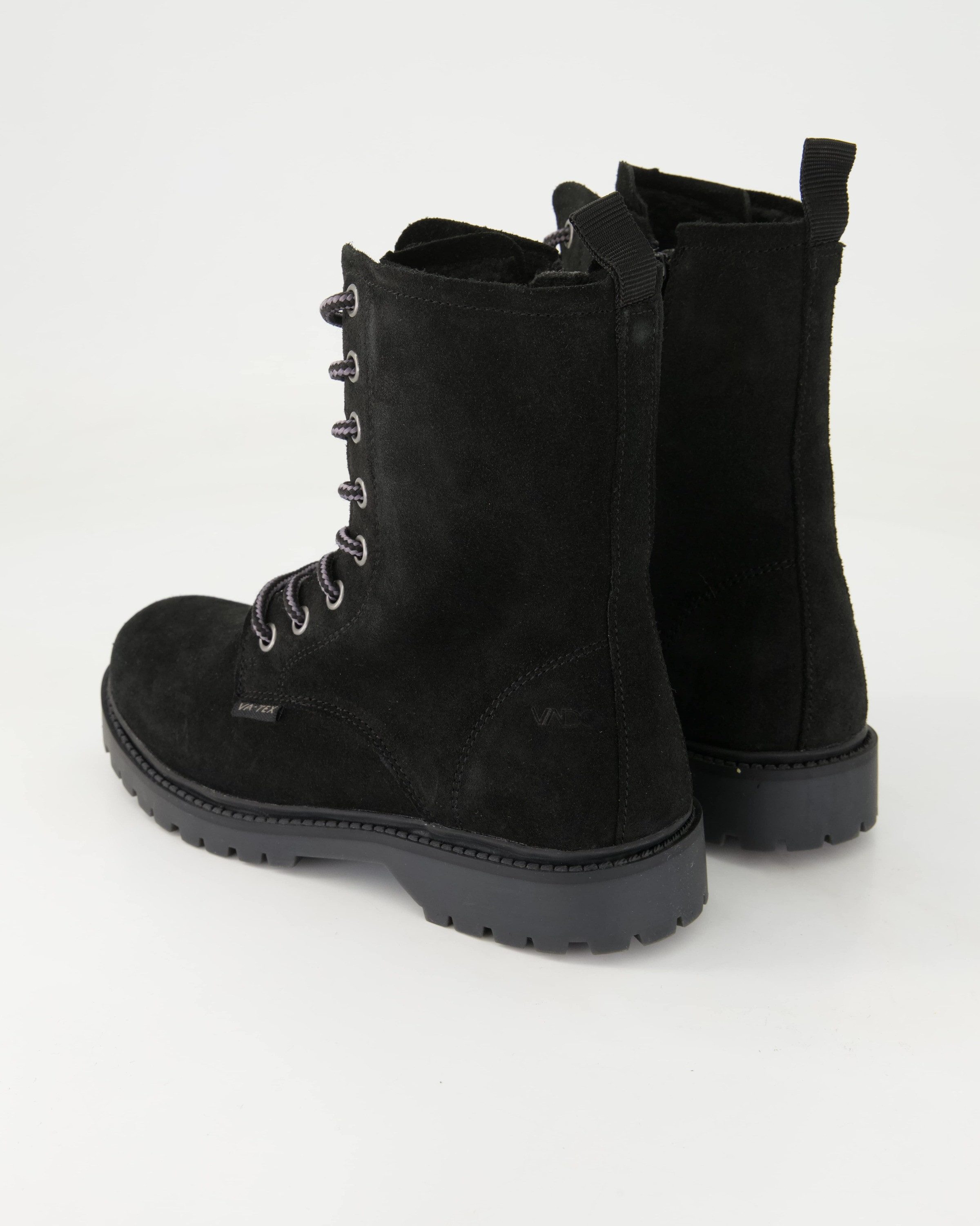 Vado Lulu High Zipper Vatex Schnürstiefel Obermaterial: Leder