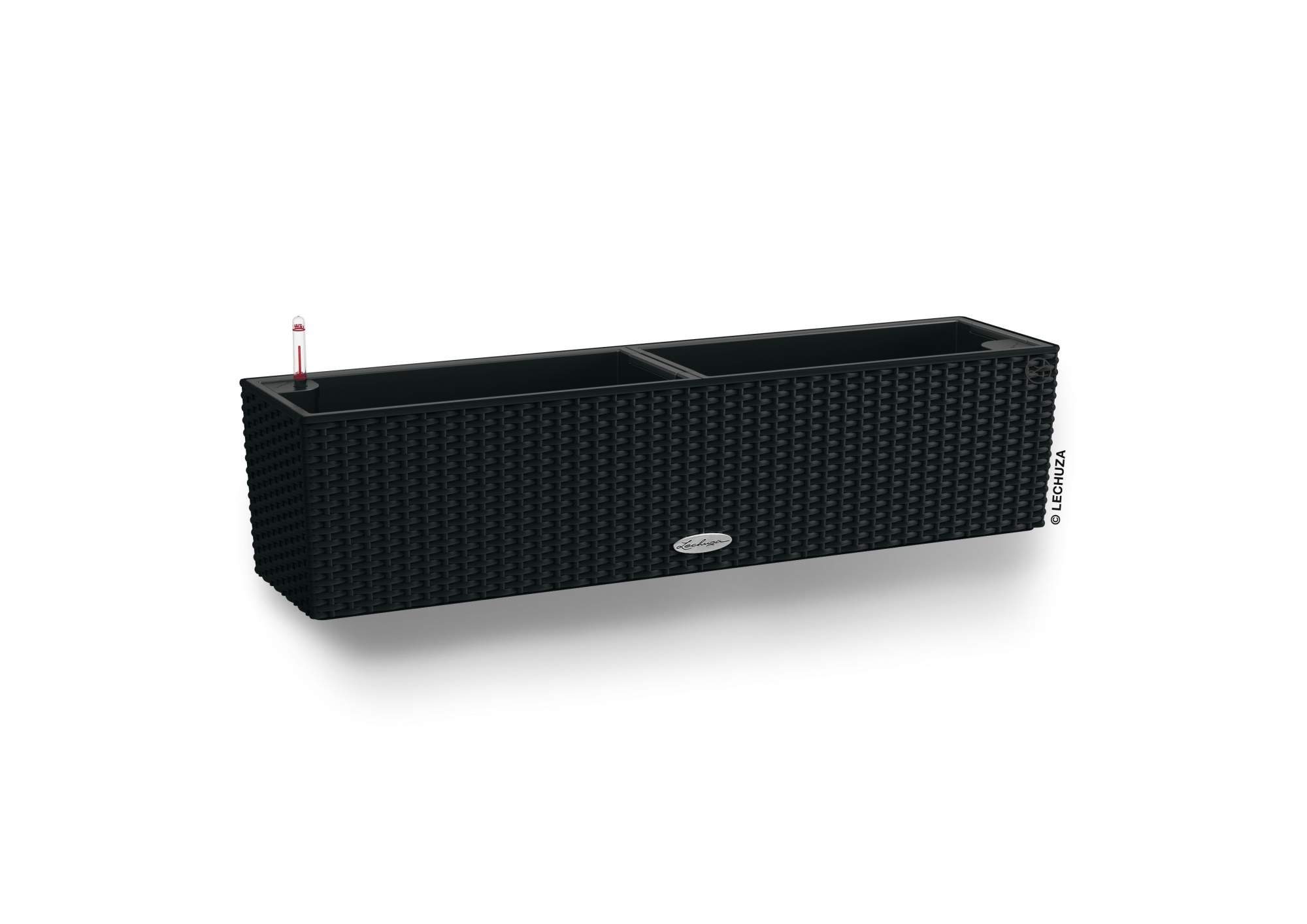 Lechuza® Balkonkasten Balconera Cottage 80 graphitschwarz günstig online kaufen