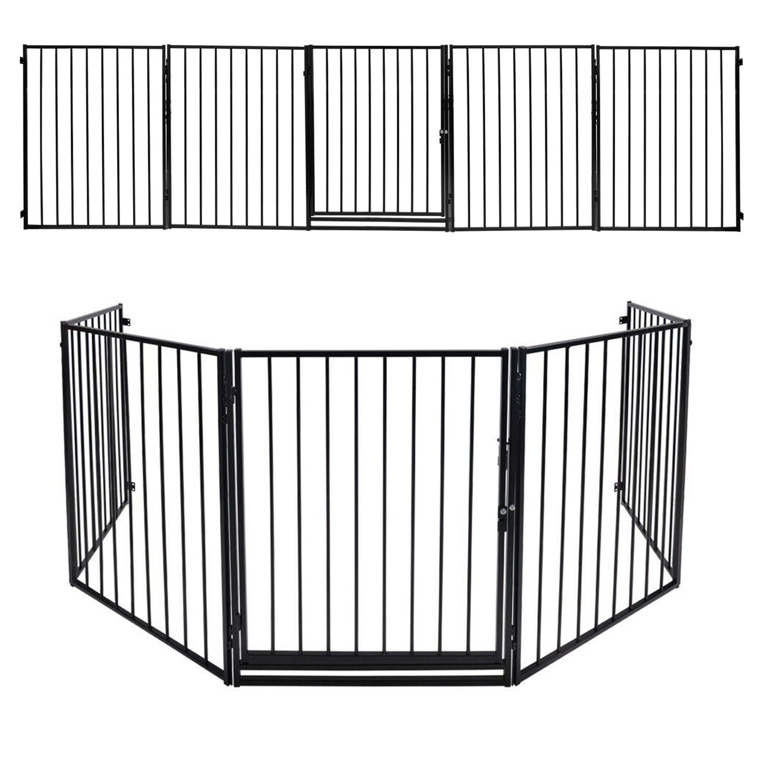 TolleTour Kamingitter Kamingitter Kaminschutzgitter Kinderschutzgitter Baby Schutzgitter 3M | Gitter