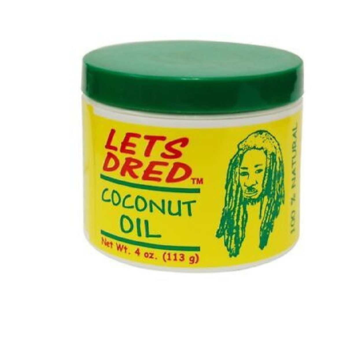 Let's Bands Haarcreme Lets Dred Coconut Oil 113g