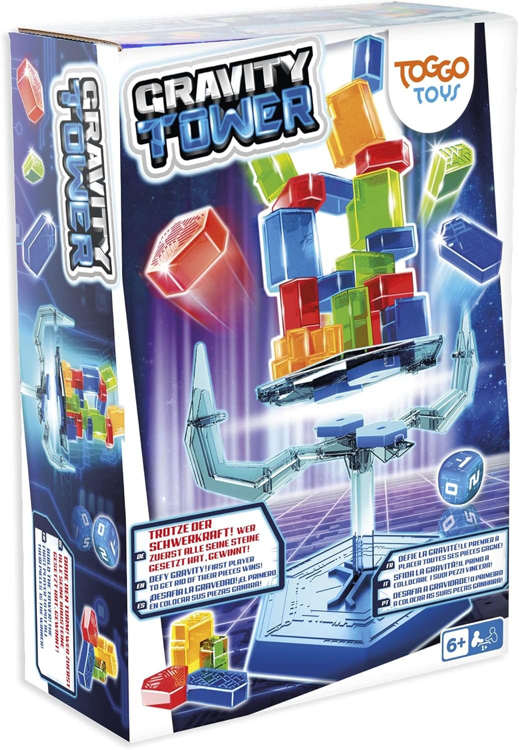 IMC TOYS Spiel PLAY FUN Gravity Tower Geschicklichkeitsspiel