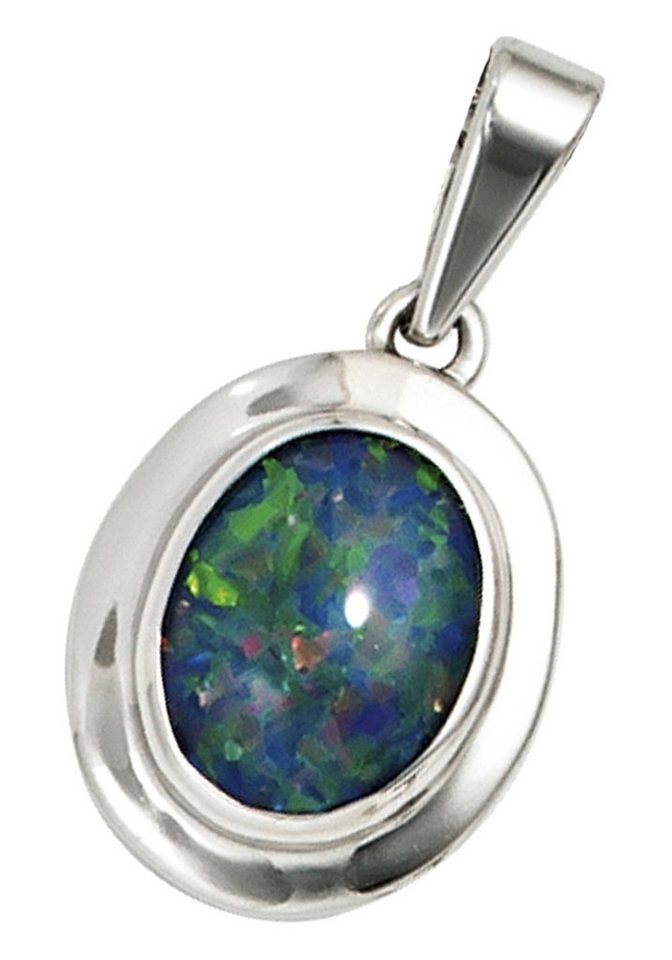 JOBO Kettenanhänger Anhänger oval, 585... JOBO Kettenanhänger Anhänger oval, 585...