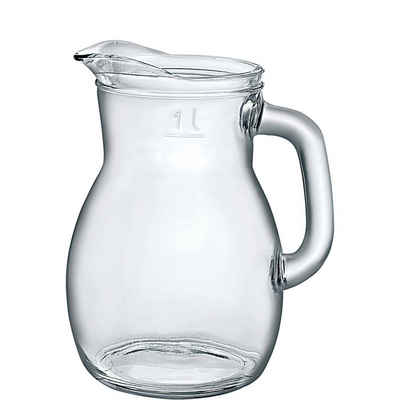 Bormioli Rocco Wasserkrug Bistrot, Krug 1.16 Liter Glas transparent 1 Stück