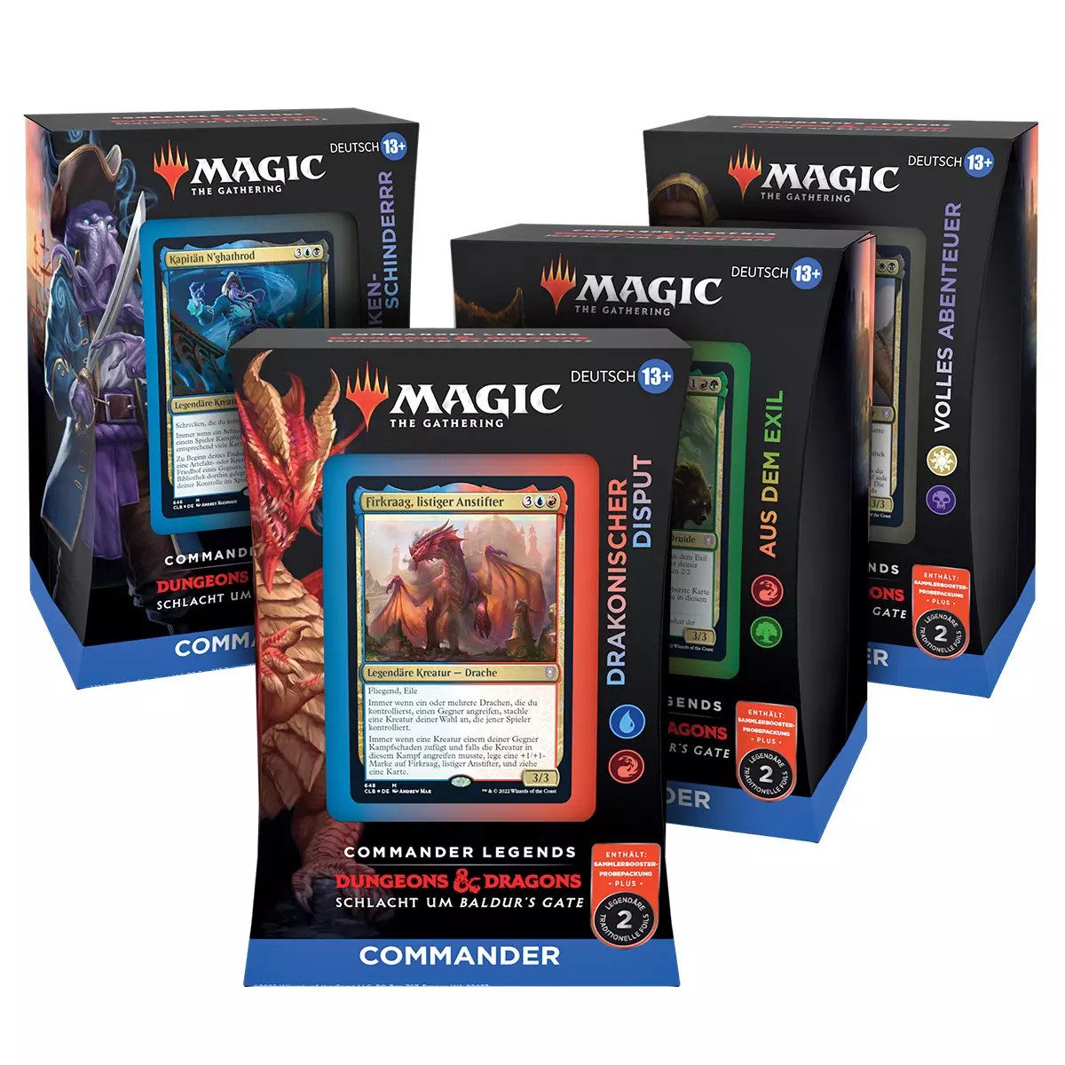 Magic the Gathering Sammelkarte D&D Schlacht um Baldur