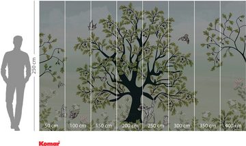 Komar Fototapete Vlies Fototapete - Bambi Forest Friends- Größe 400 x 250 cm, glatt, bedruckt, (Packung, 1 St)