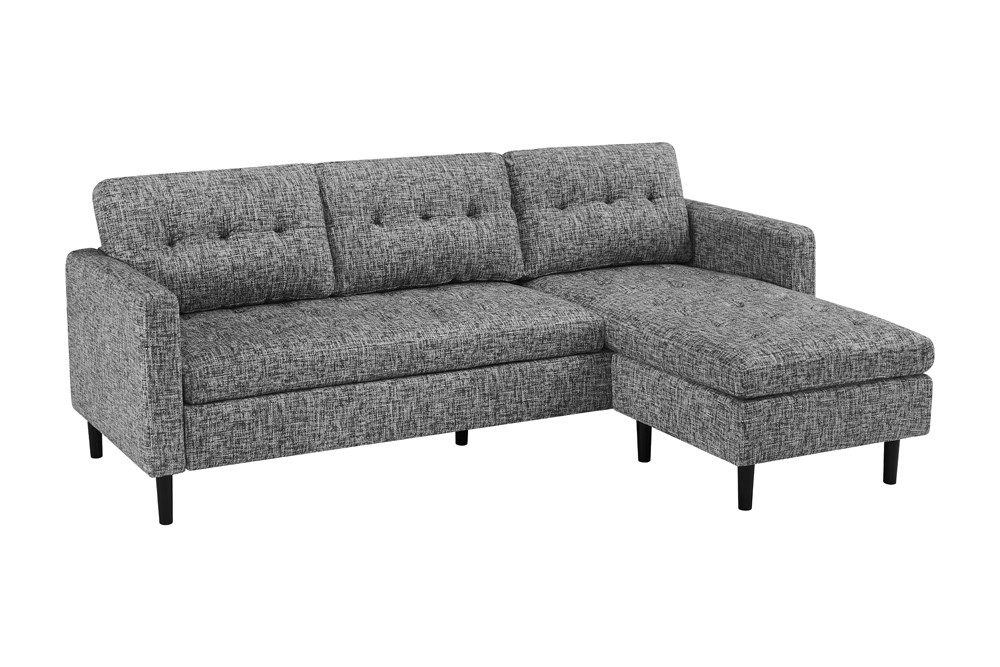 riess-ambiente Ecksofa STOCKHOLM 220 cm grau günstig online kaufen
