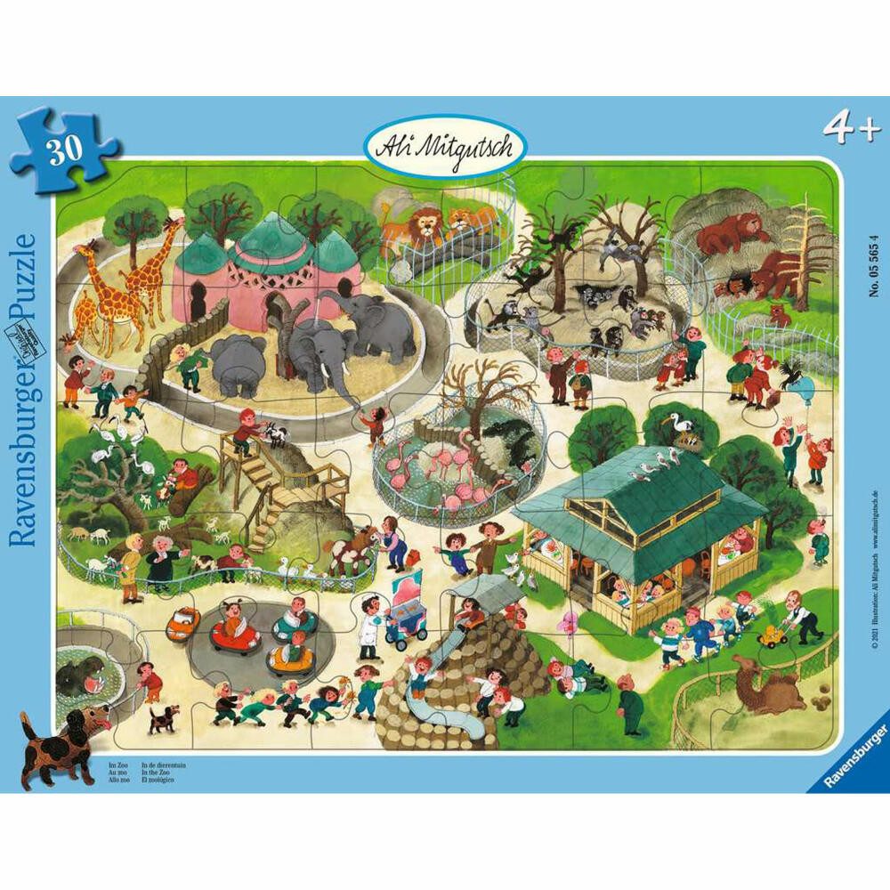 Puzzle Ali Mitgutsch - Im Zoo