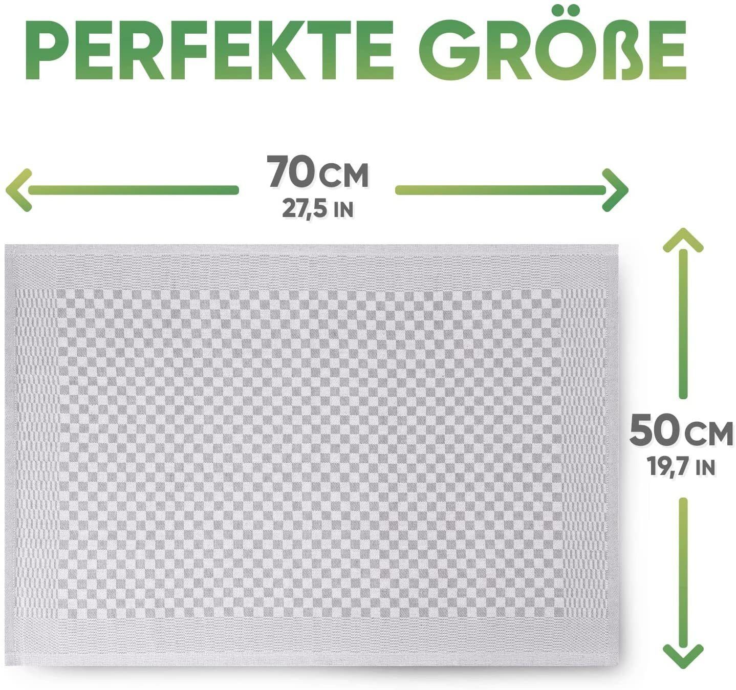 Loco Bird Geschirrtuch aus 100% Baumwolle, (Hochwertiges Handtuch für die K günstig online kaufen