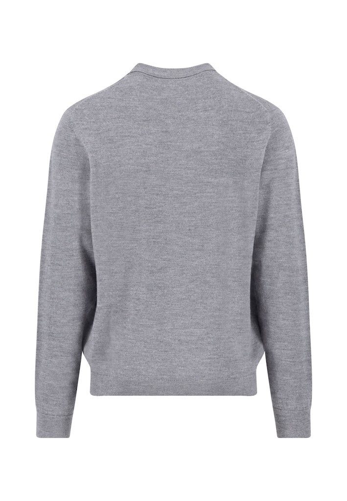 FYNCH-HATTON Wollpullover Fynch-Hatton / He.Pullover / Polo, Merino, modern fit*RWS