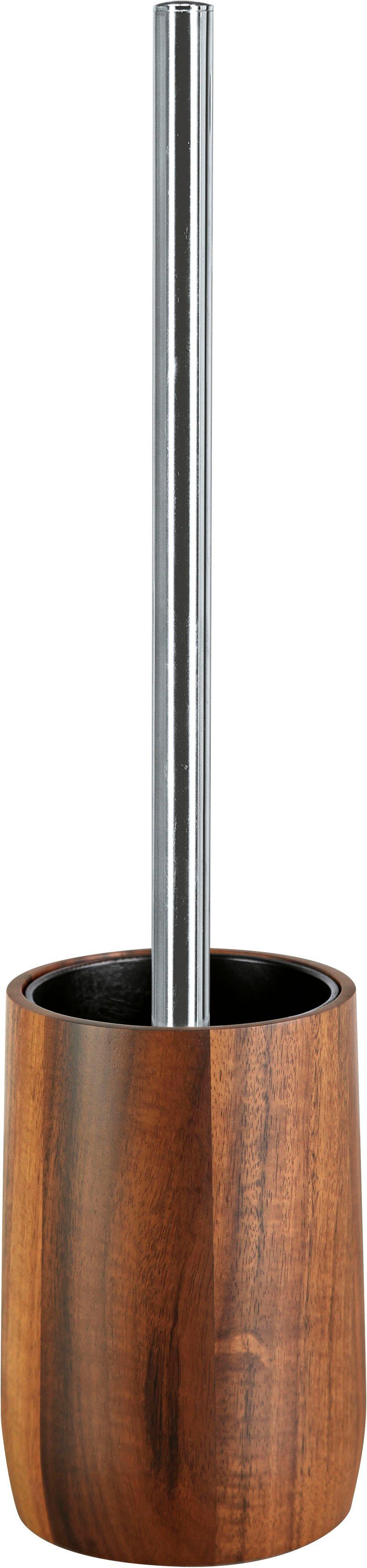 Kleine Wolke WC-Garnitur Acaia, WC-Bürstenhalter inkl. WC-Bürste+Stiel