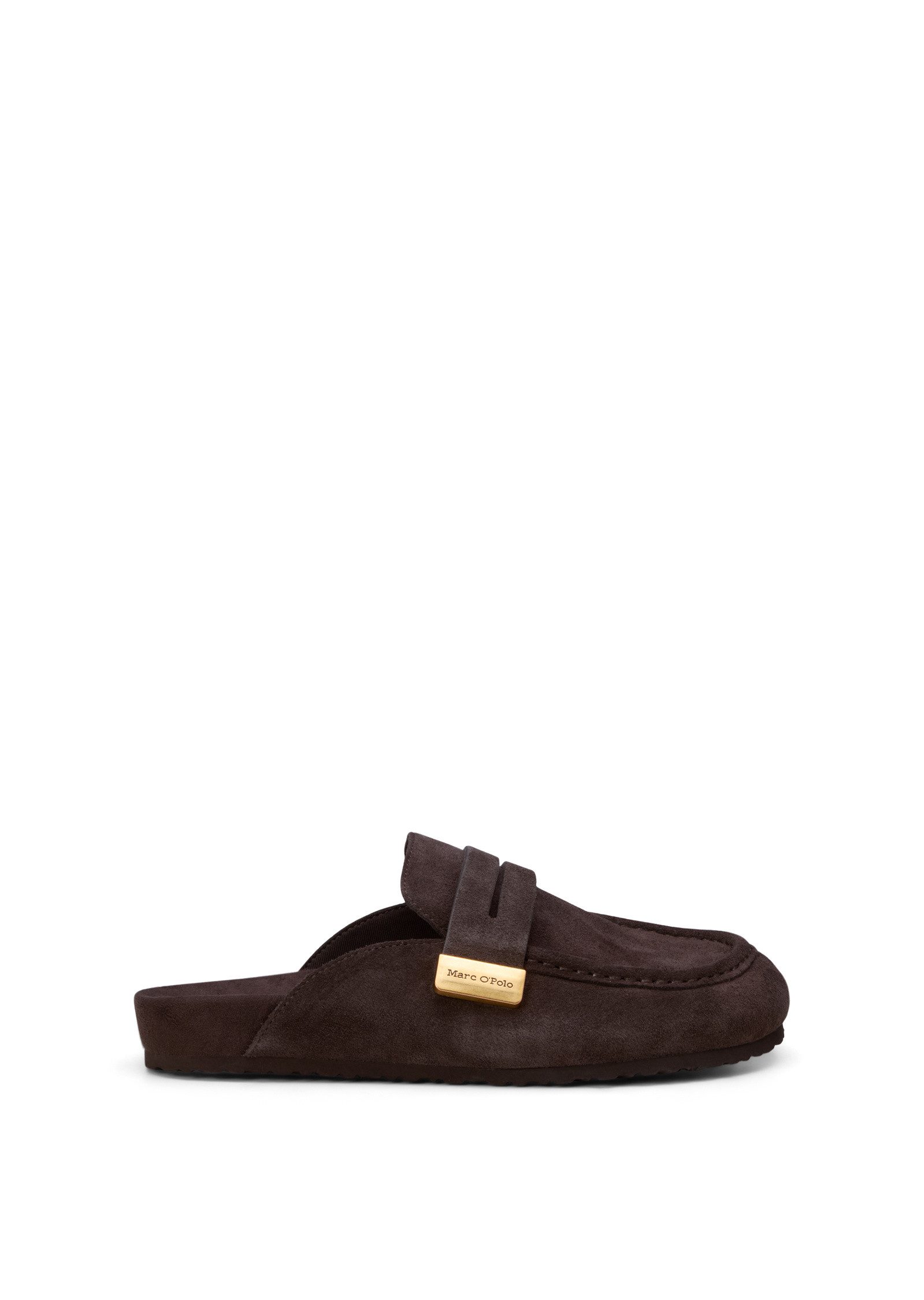 Marc O'Polo aus Veloursleder Sabot