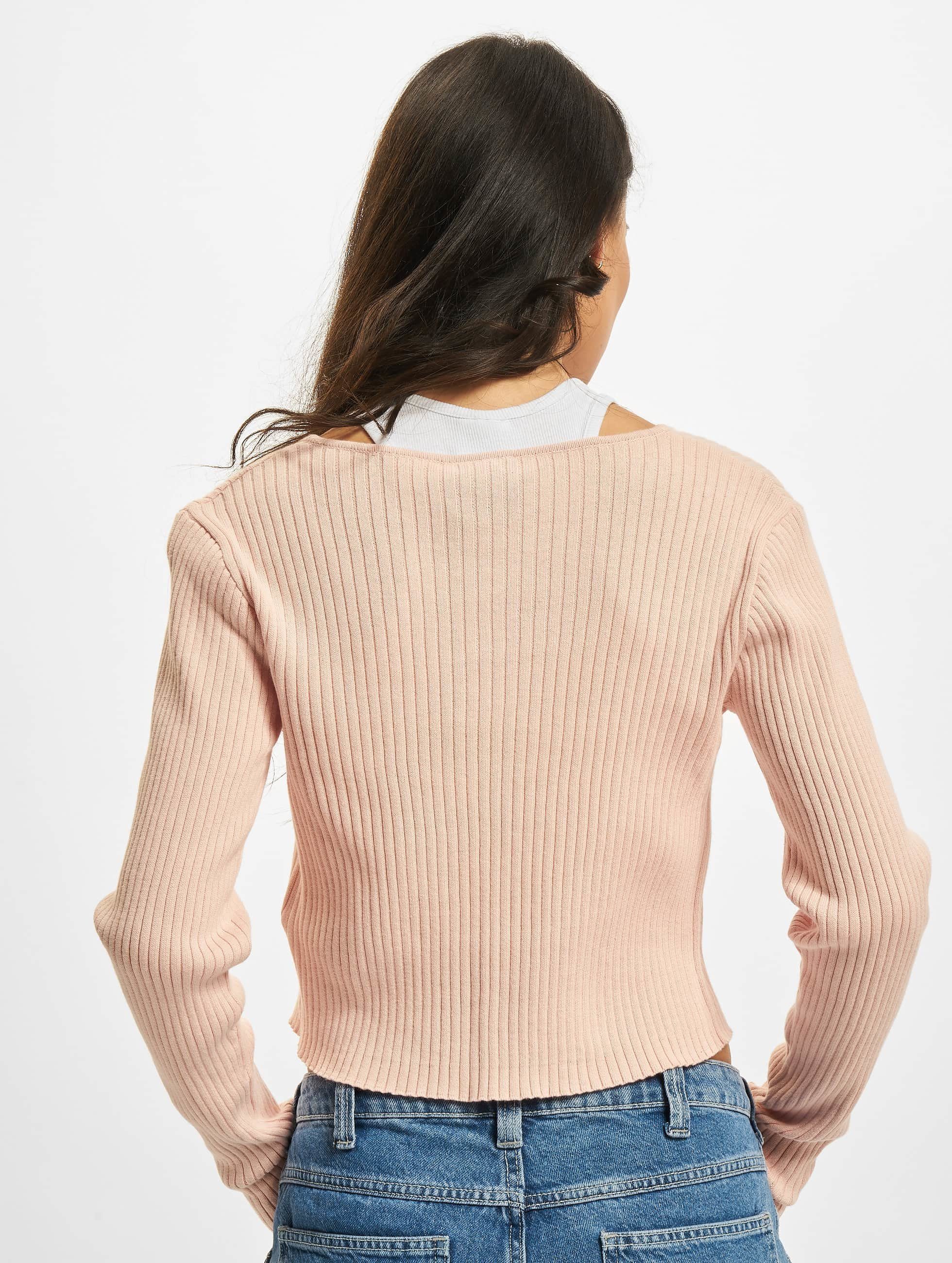 Damen Bolero Knit Blouson Corporate Fubu (1-St) rose Rib FW222-016-1,