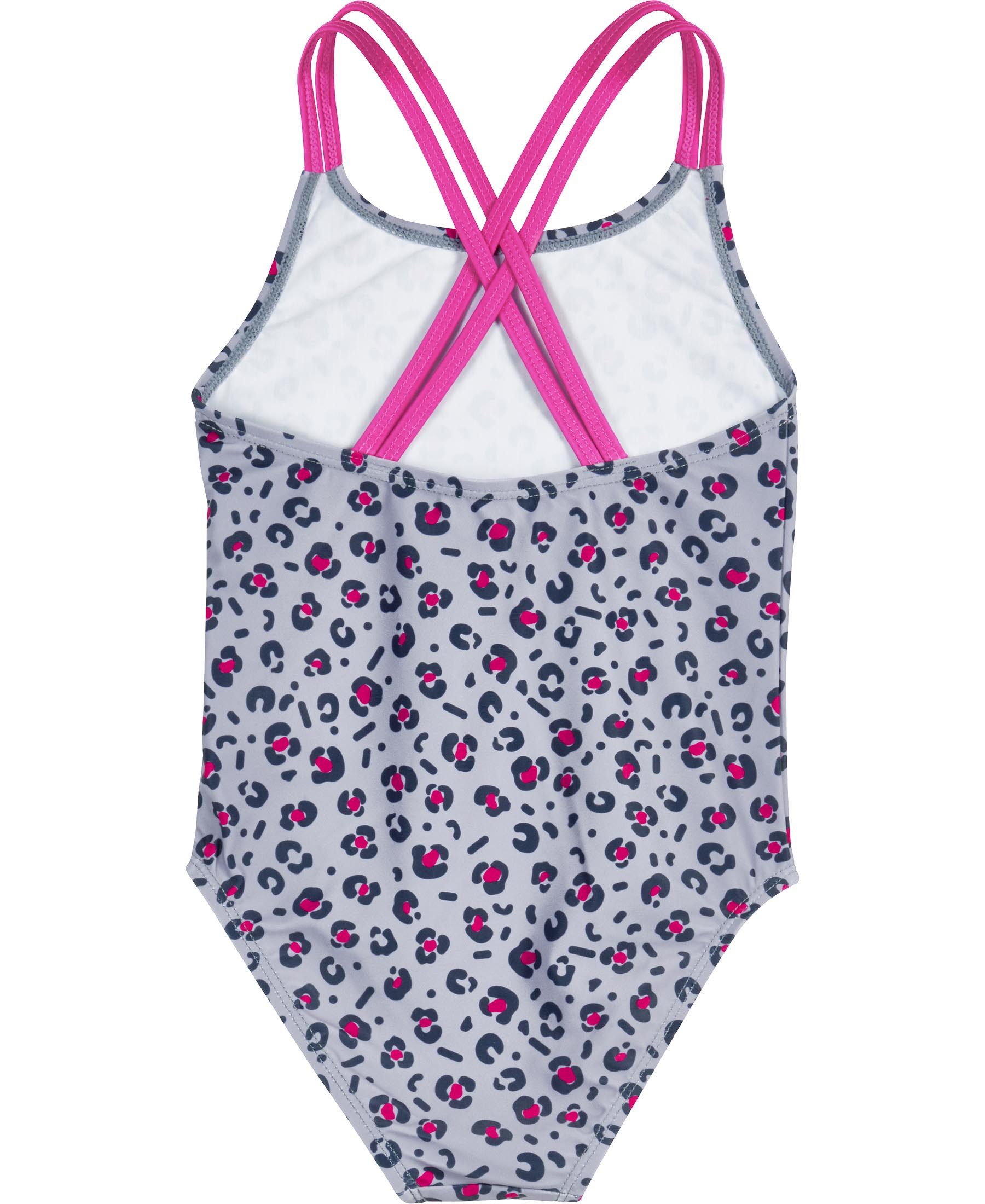 Playshoes Badeanzug Playshoes UV-Schutz Badeanzug Leo-Print