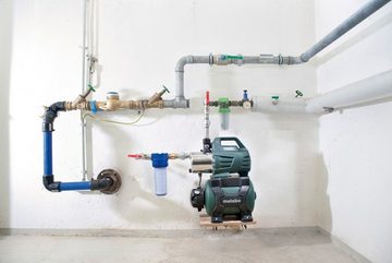 metabo Hauswasserwerk HWW 6000/25 Inox, Edelstahl Bewässern & Fördern mit Klarwasser