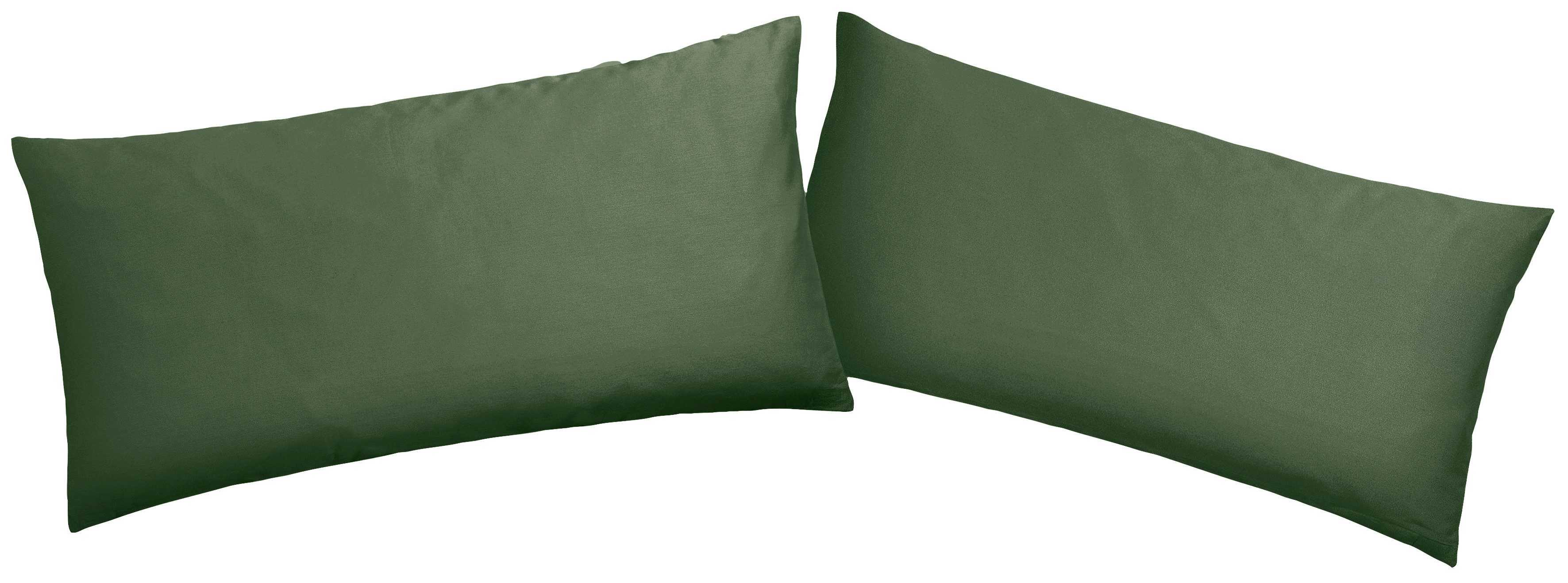 OTTO home Kissenbezug Desner 100% Microfaser, extra weich, allergikerfreundlich, (2 Stück), uni Kissenhülle, Premium Qualität, schnell trocknend, pflegeleicht
