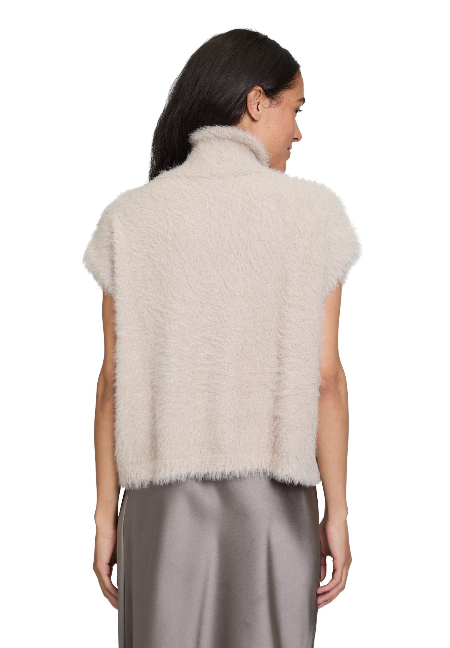 Cartoon Stricktop Damen mit Reißverschluss