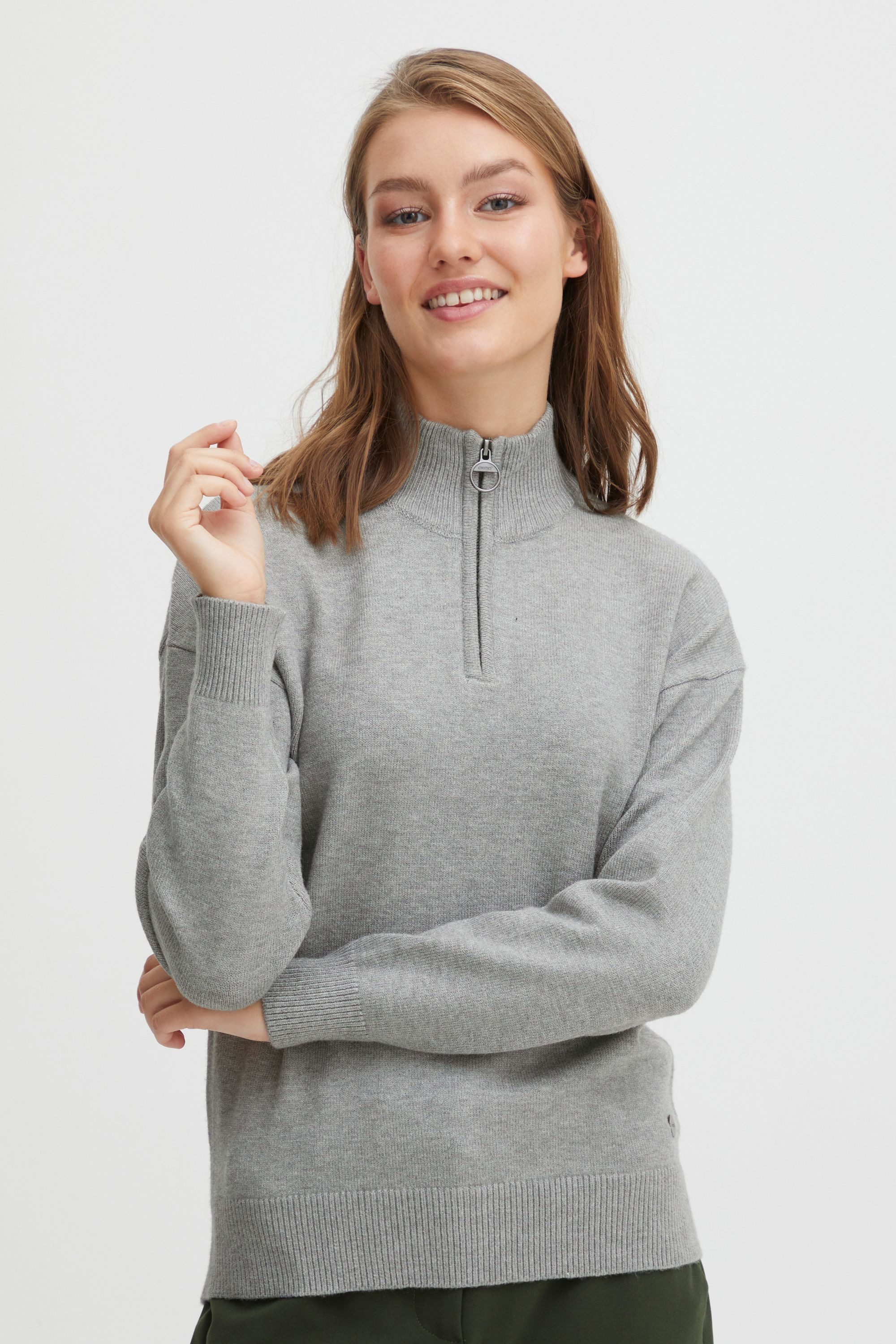 OXMO Rollkragenpullover OXRita Modischer Pullover