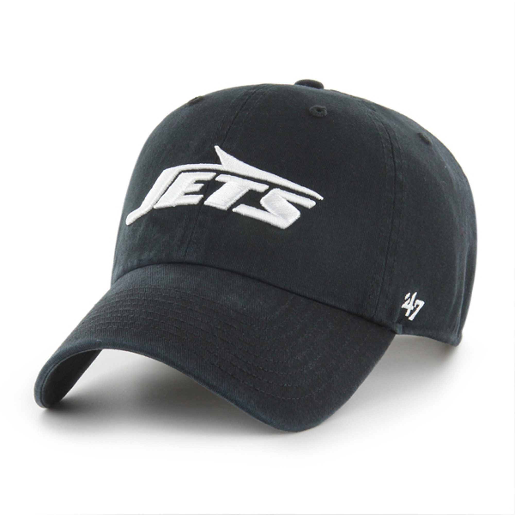 Baseball Cap '47 Brand NFL Cap New York Jets '47 CLEAN UP Black