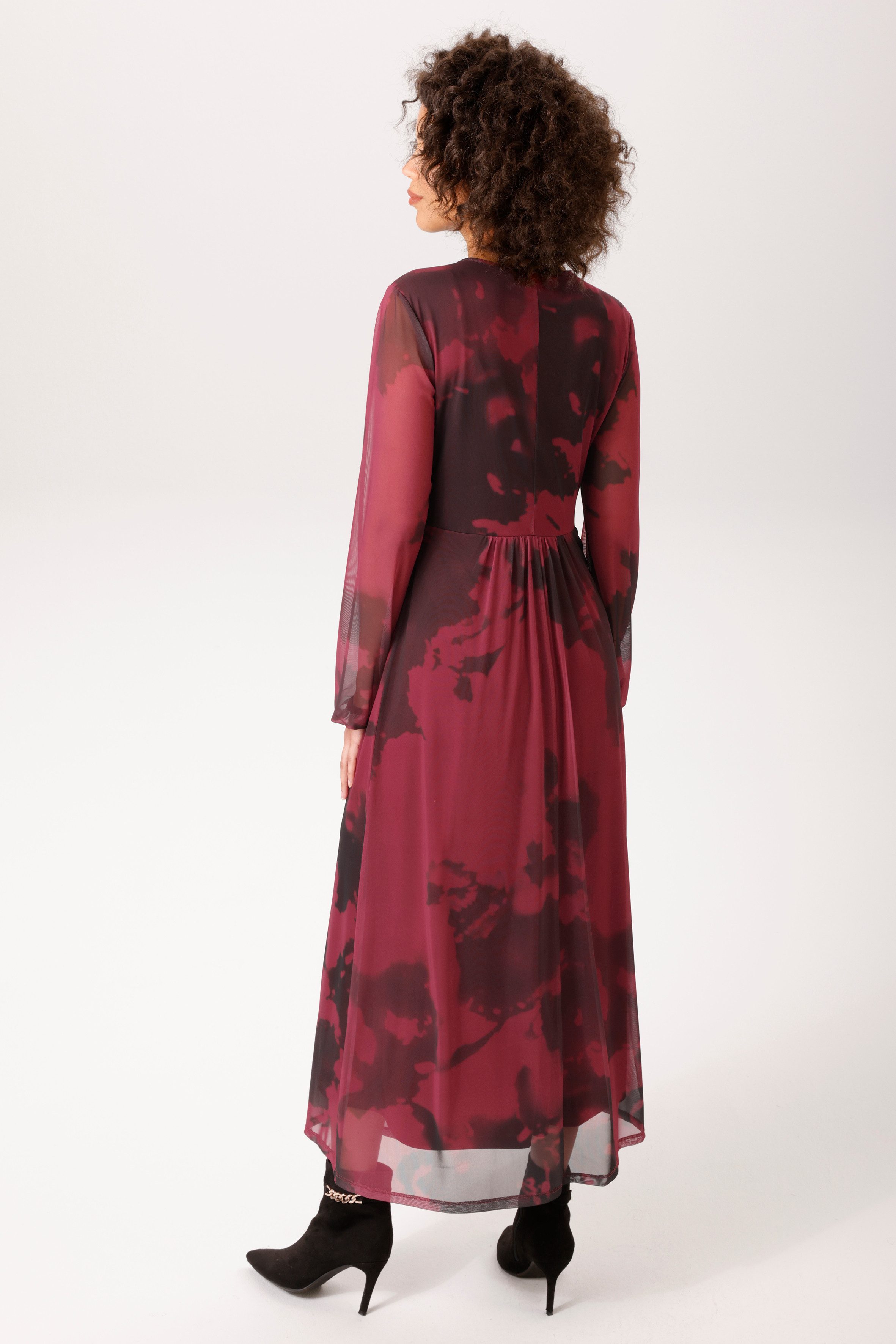 Aniston CASUAL Maxikleid mit großflächigen, grafischen Batik-Druck - NEUE KOLLEKTION