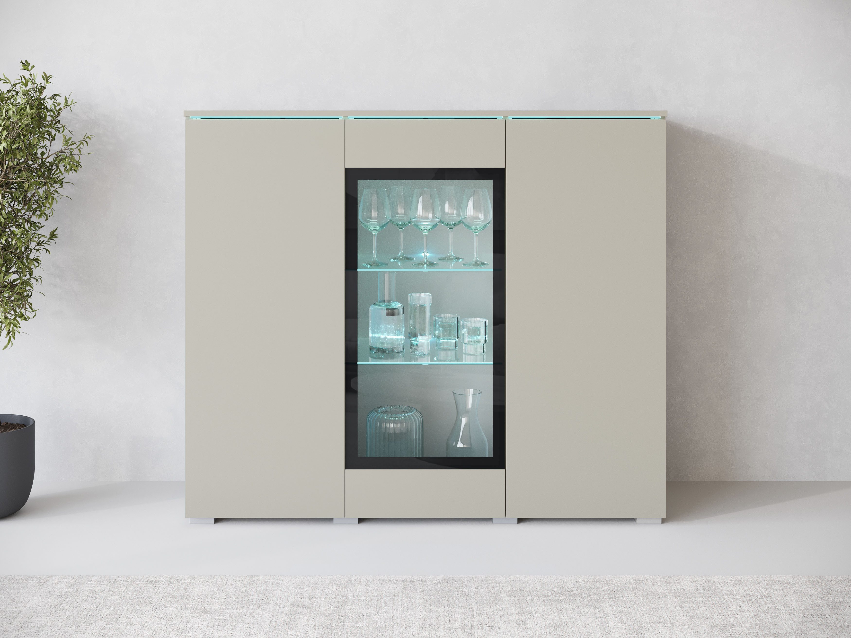 INOSIGN Highboard Vera, Highboard mit 4 günstig online kaufen