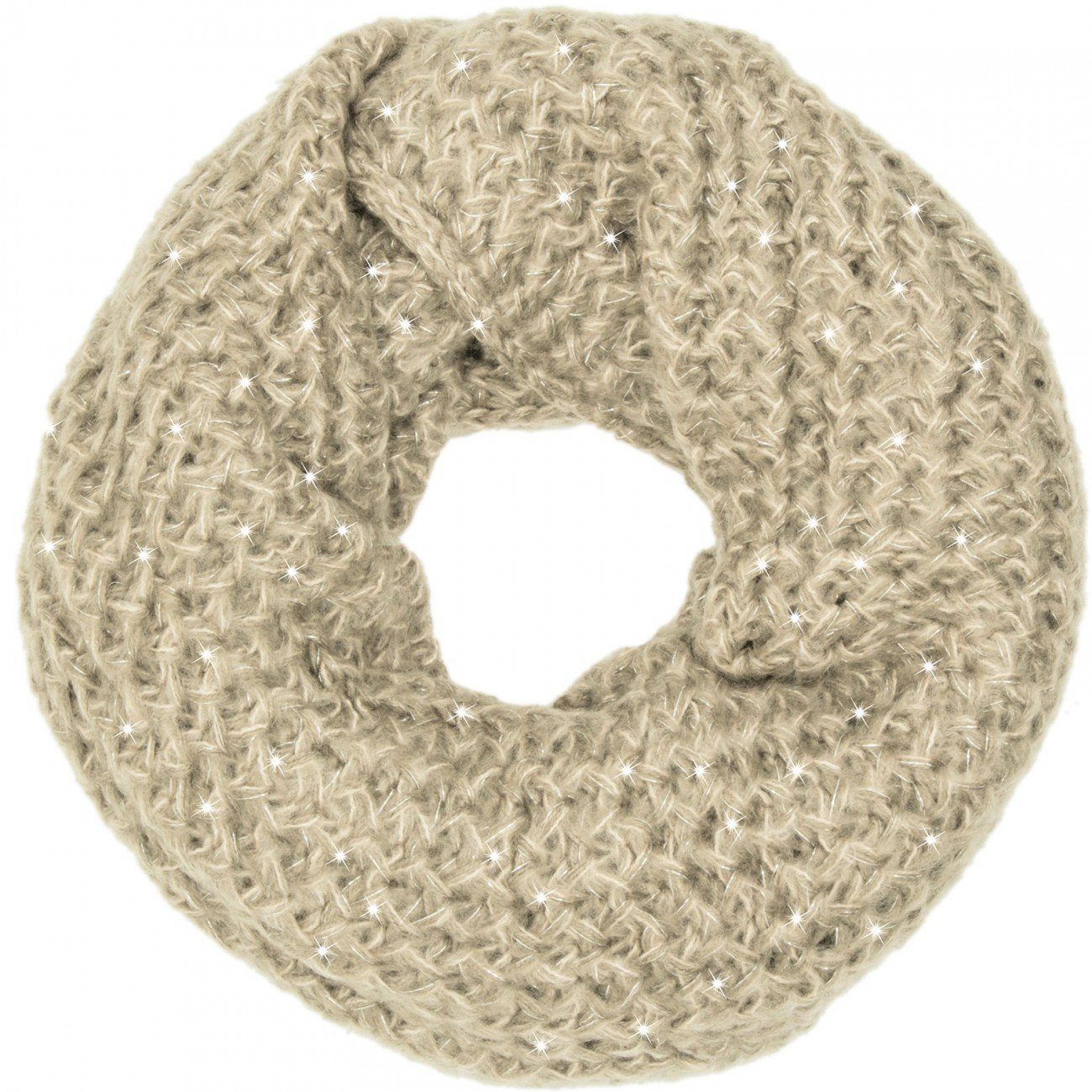 Loop SC406 eleganter Damen Strick Loop Schal