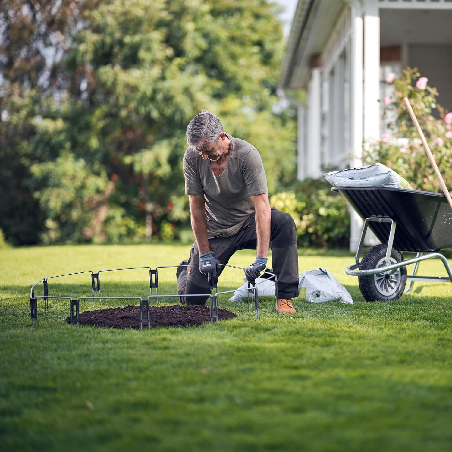 Husqvarna Automower Flächenbegrenzungs-Kit Begrenzungskabel, Flexibel, ohne Werkzeug, für alle Automower