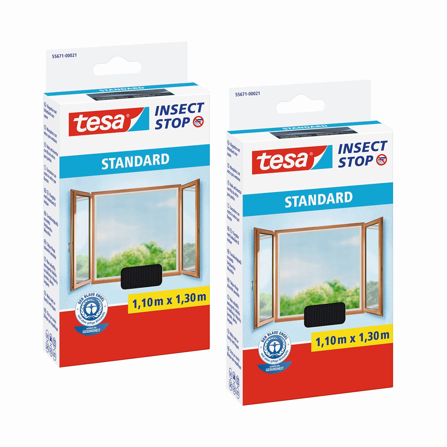 tesa Fliegengitter-Gewebe Insect Stop Standard Fliegengitter für Fenster, ( günstig online kaufen
