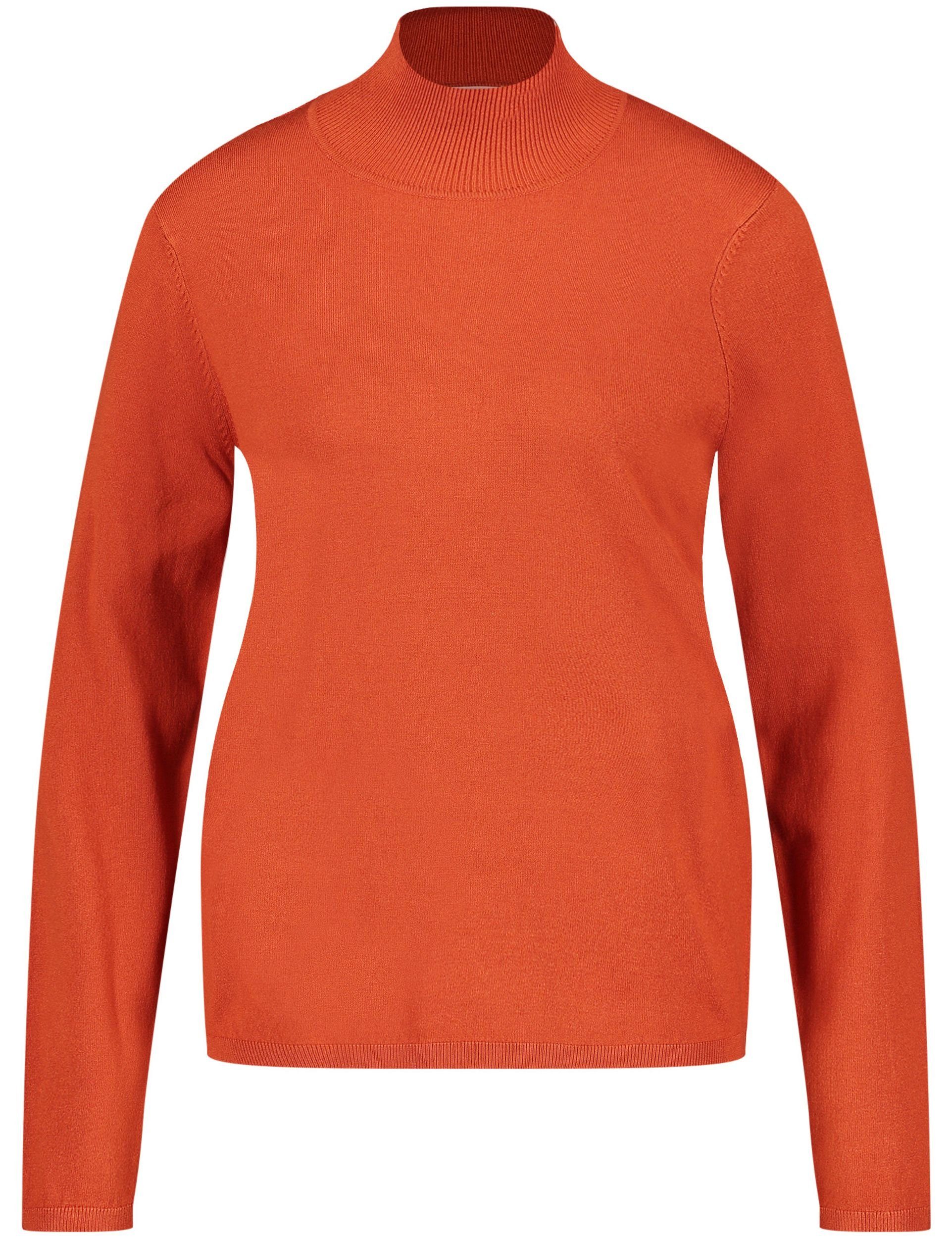 GERRY WEBER Kapuzenpullover Pullover aus Feinstrick mit Turtleneck