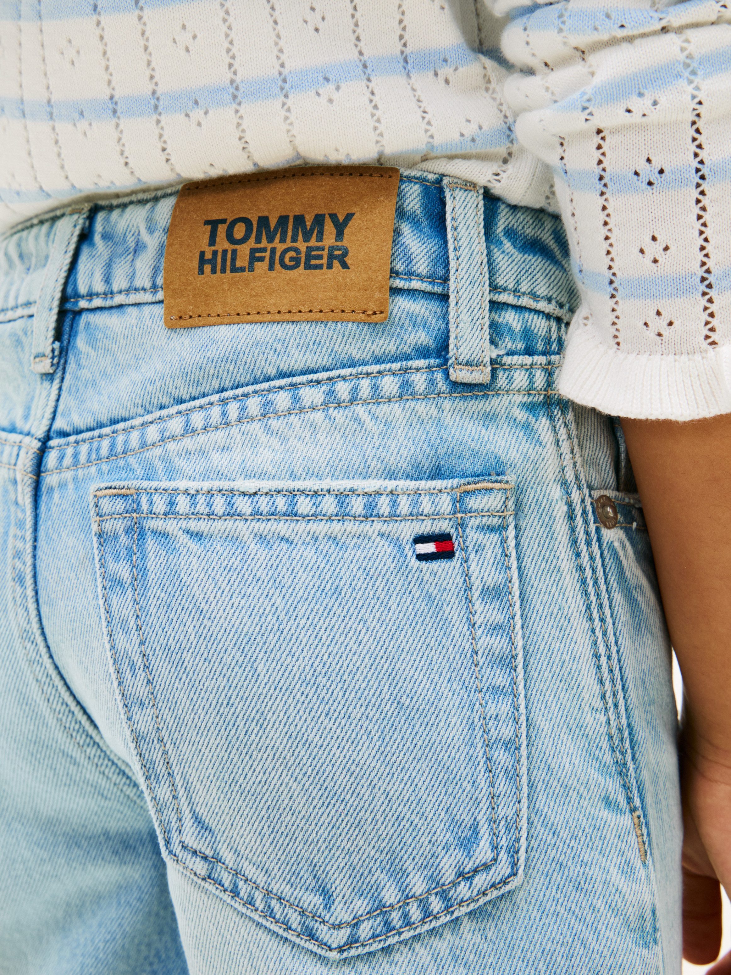 Tommy Hilfiger Schlagjeans FLARE LIGHT BLUE Kinder bis 16 Jahre, regular fit