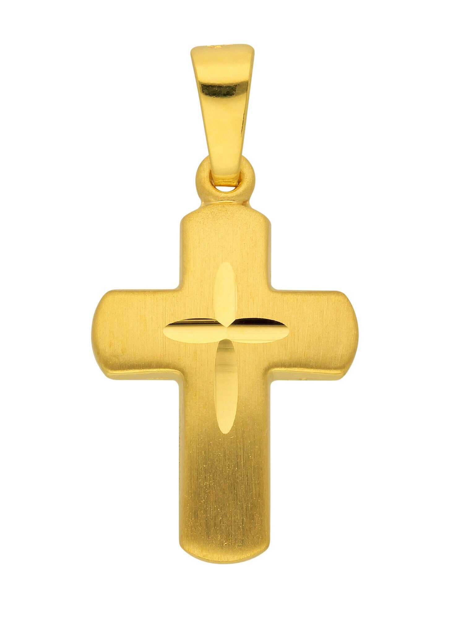 Gold & 585 Herren für Anhänger, Kettenanhänger Goldschmuck Kreuz Adelia´s Damen