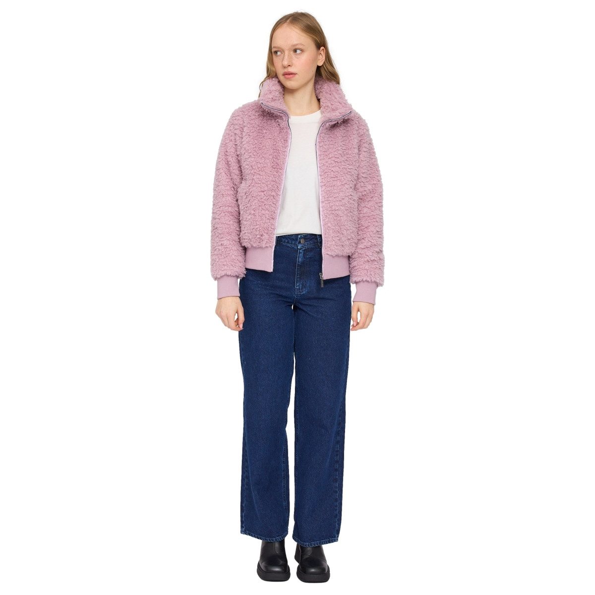 MAZINE Winterjacke Mazine Faux-Fur Blouson - Kunstfelljacke