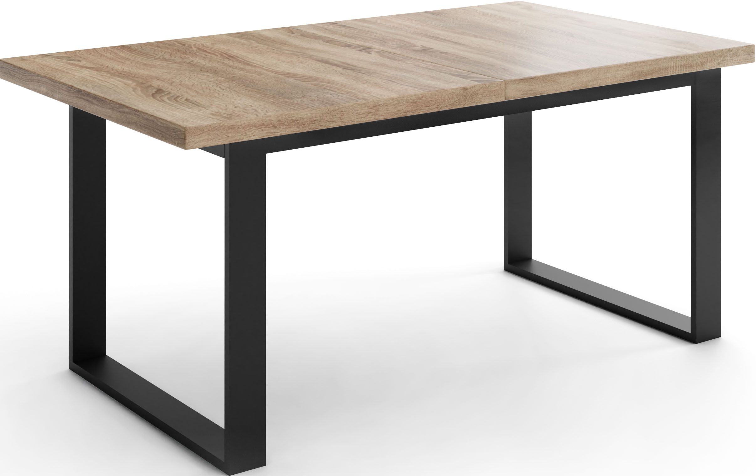 WFL GROUP Esstisch (erhältlich in 3 Größen – 140/160/160 cm ausziehbar auf günstig online kaufen