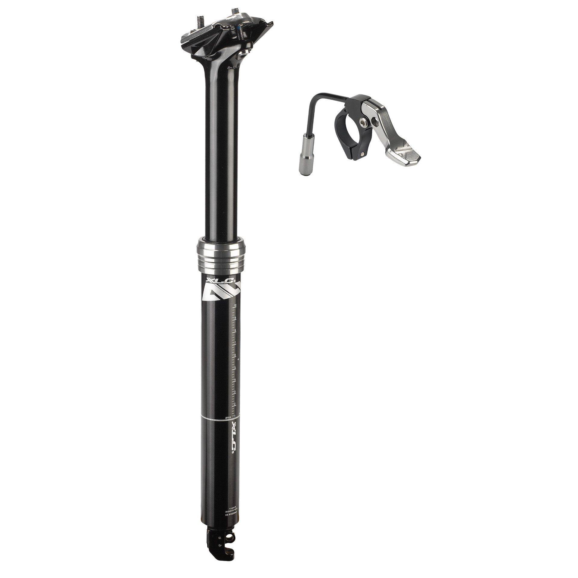 XLC Sattelstütze, All MTN Teleskopsattelstütze SP-T11, Ø31,6mm, 328mm, Hub 80mm