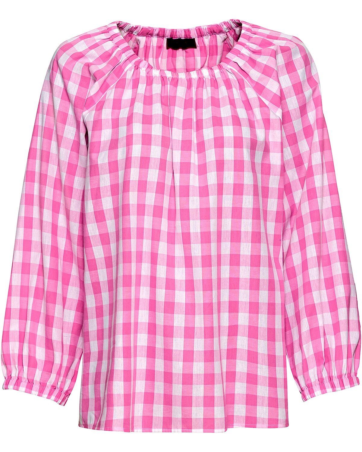Langarmbluse Vichykaro Bluse