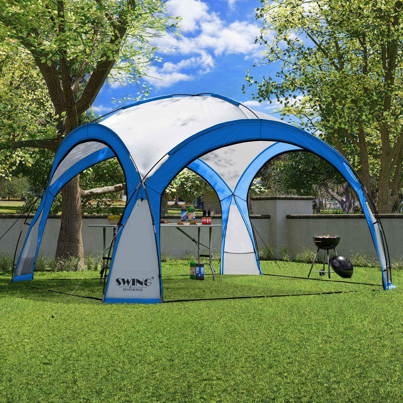 Swing&Harmonie Faltpavillon LED Event Pavillon 3,6 günstig online kaufen